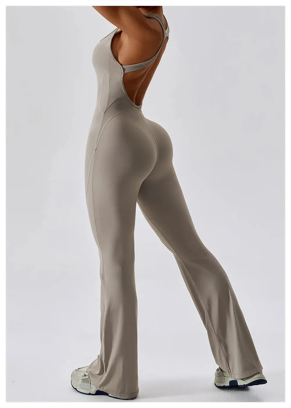 A&A ProSculpt Hollow Out Jumpsuit