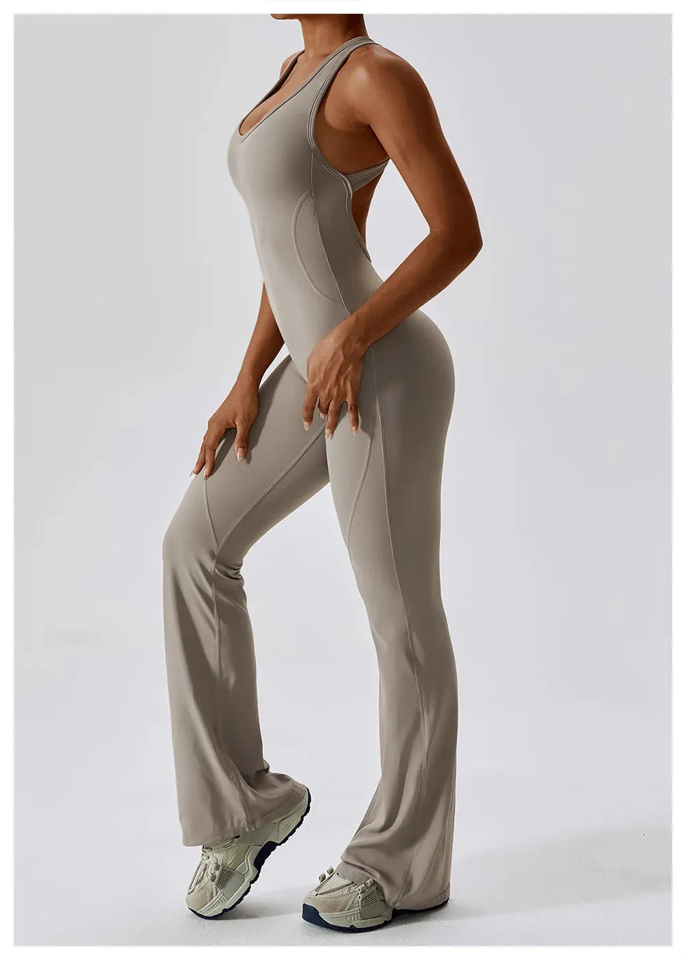 A&A ProSculpt Hollow Out Jumpsuit