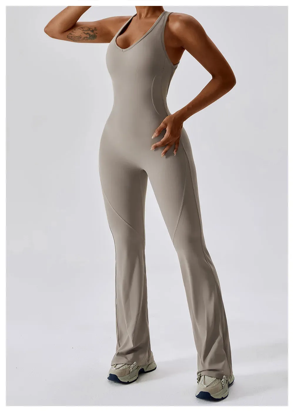 A&A ProSculpt Hollow Out Jumpsuit