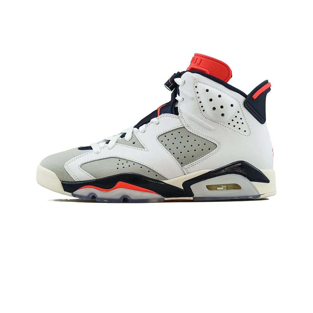 Air Jordan 6 Retro (White/Infrared 23/Neutral Grey)