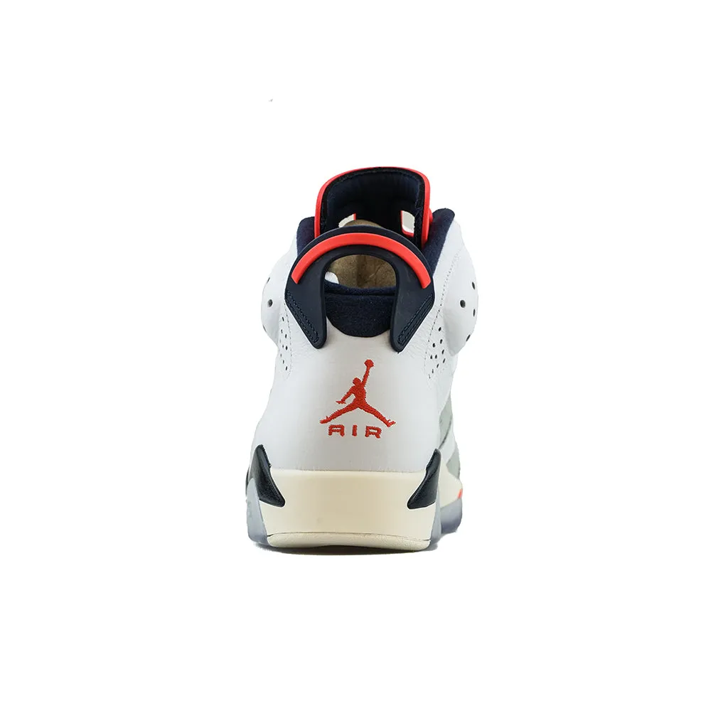 Air Jordan 6 Retro (White/Infrared 23/Neutral Grey)