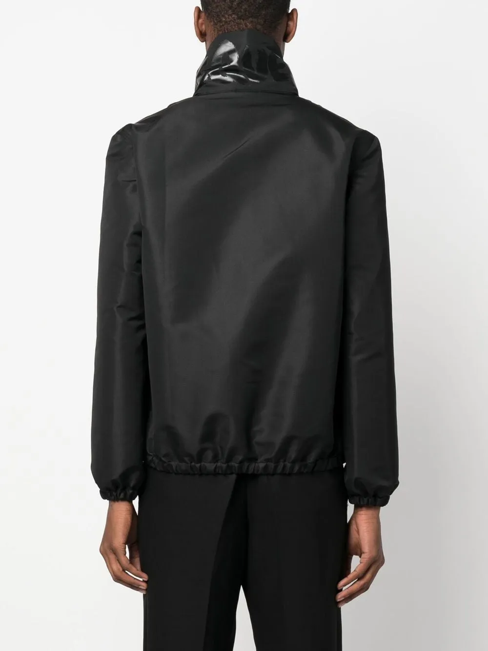 Alexander McQueen Graffiti-print zip-up Jacket
