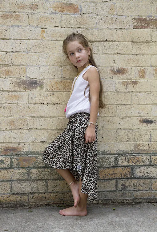 Billy Ray Skirt - Leopard Print