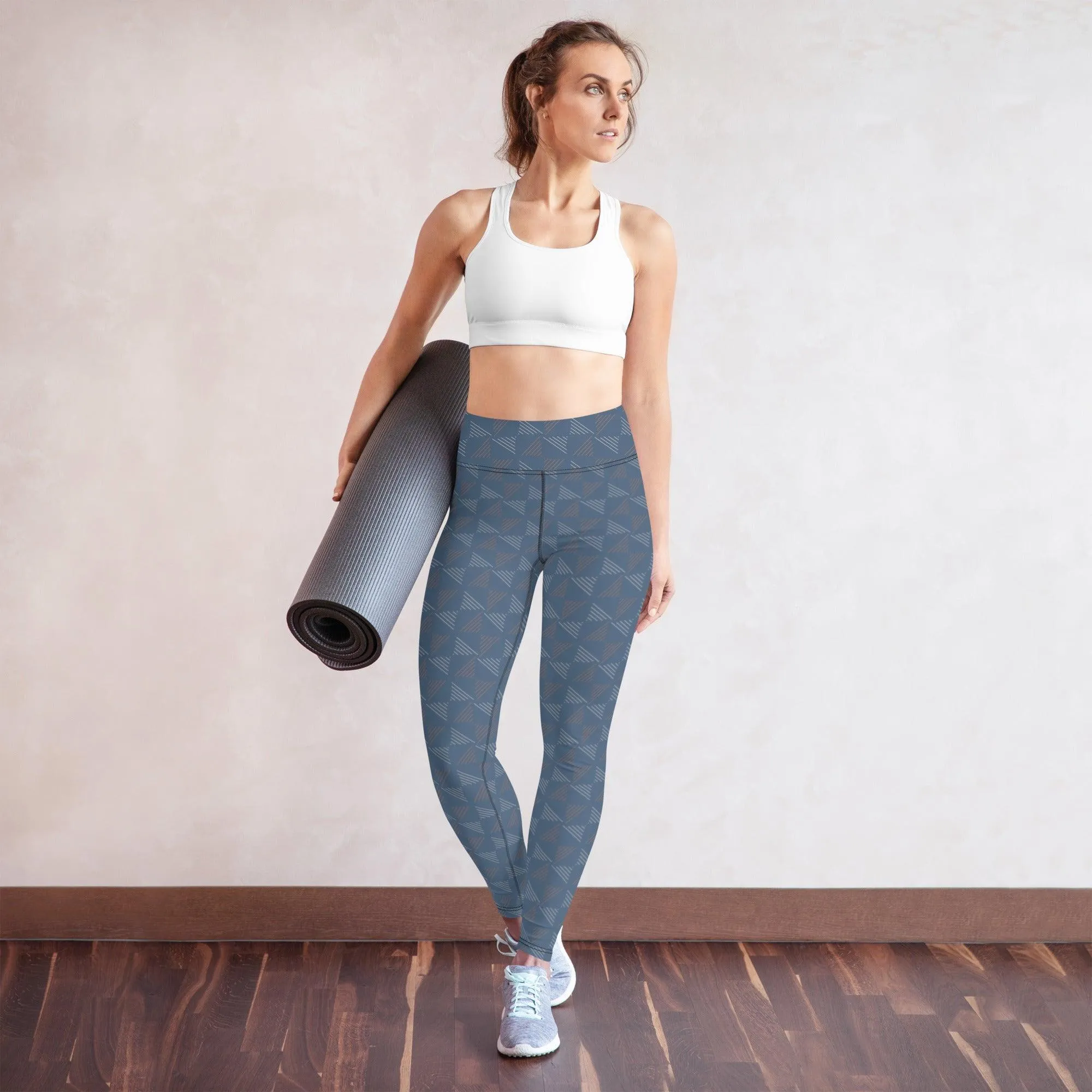 Blue Pottery Women's High-Waisted Yoga Pants