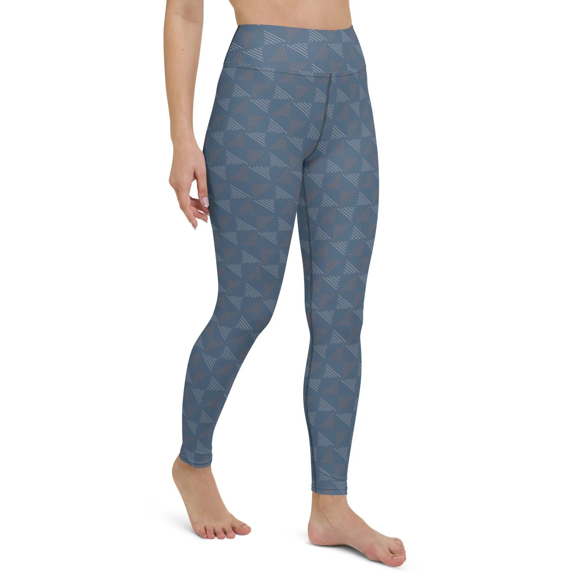 Blue Pottery Women's High-Waisted Yoga Pants