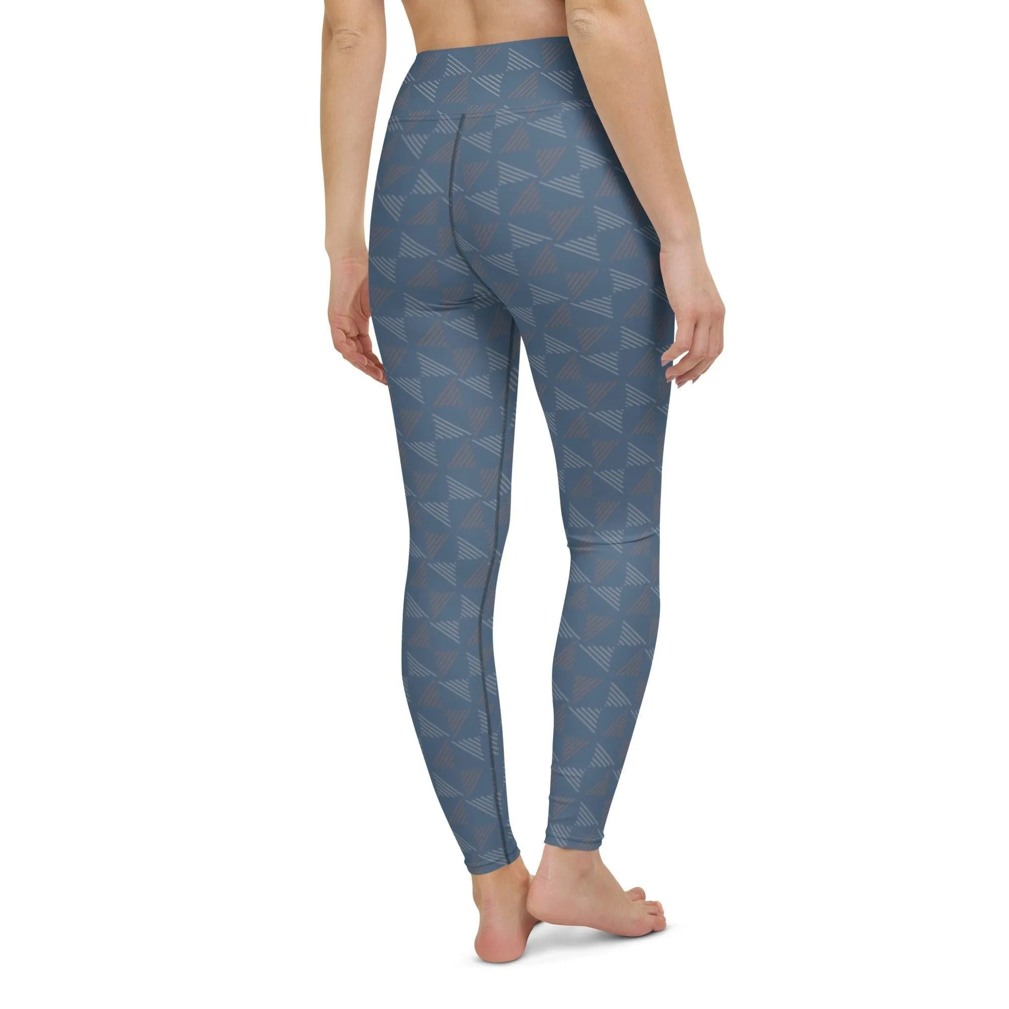 Blue Pottery Women's High-Waisted Yoga Pants