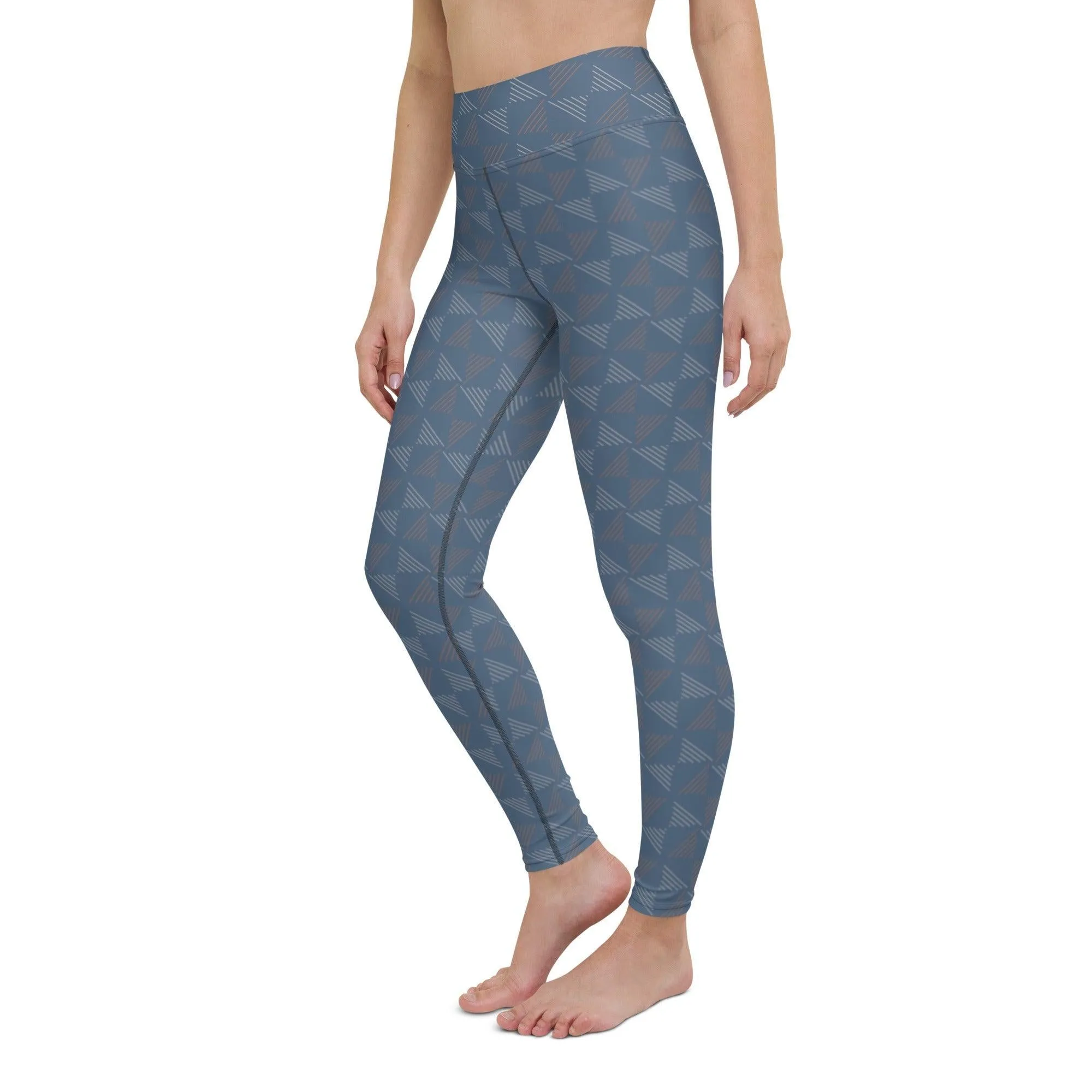 Blue Pottery Women's High-Waisted Yoga Pants