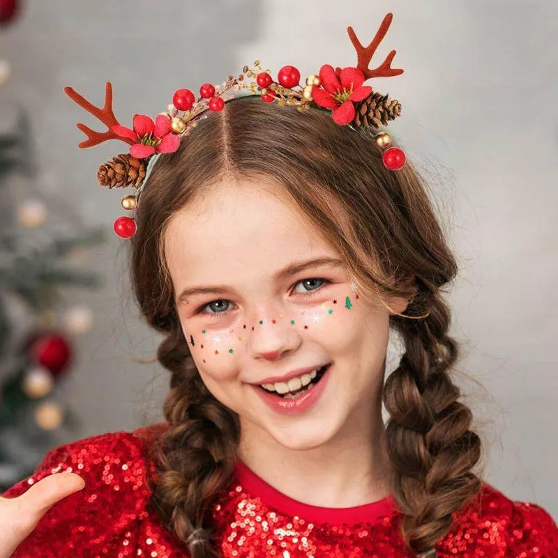 Christmas Reindeer Antlers Headbands