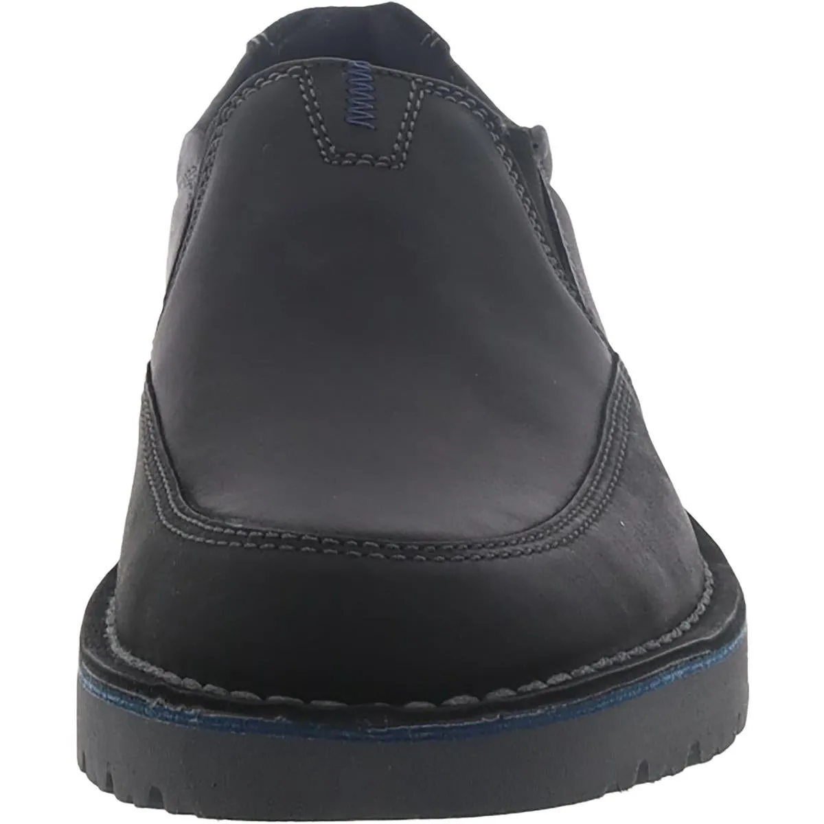 Clarks Mens Vargo Step Leather Lifestyle Slip-On Sneakers