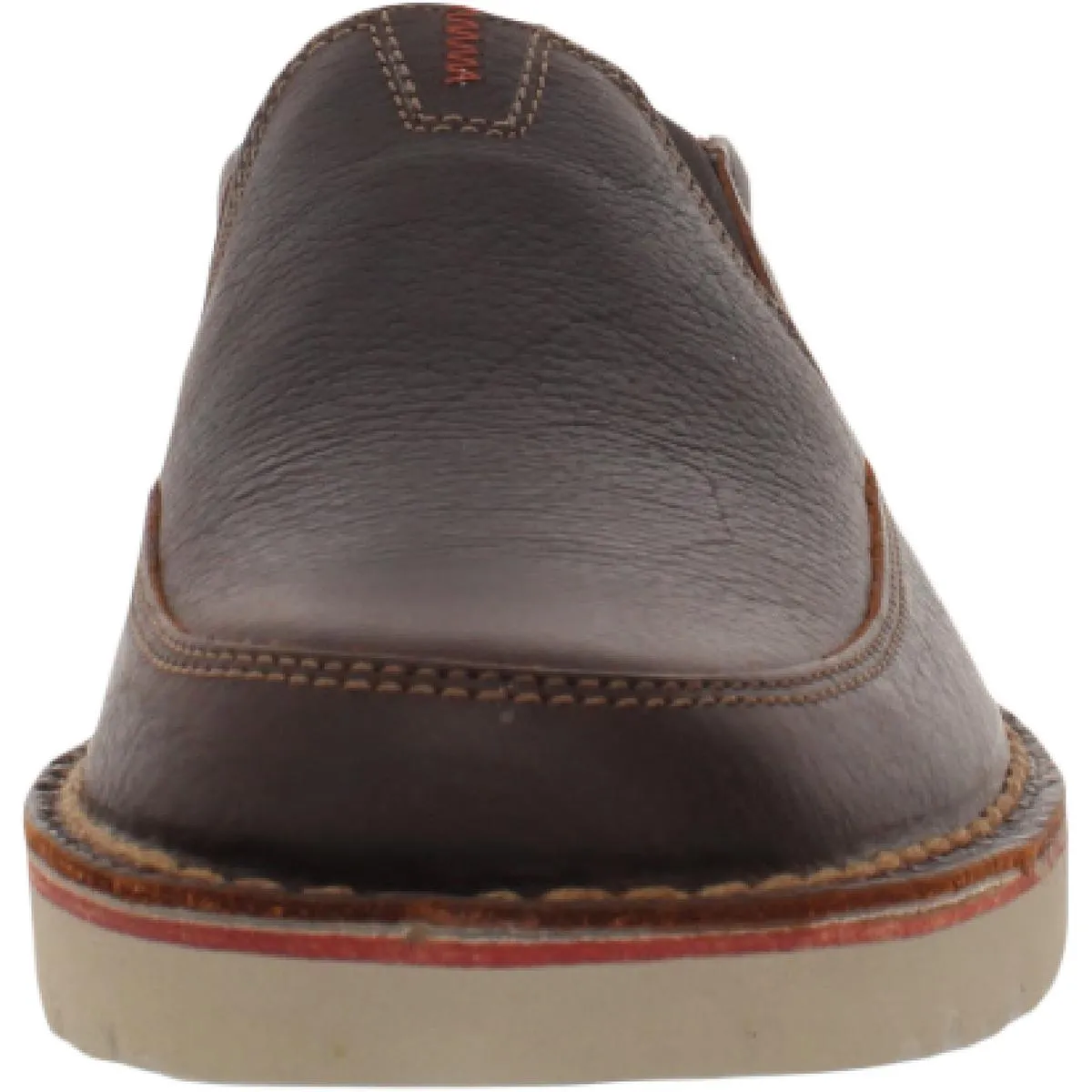 Clarks Mens Vargo Step Leather Lifestyle Slip-On Sneakers