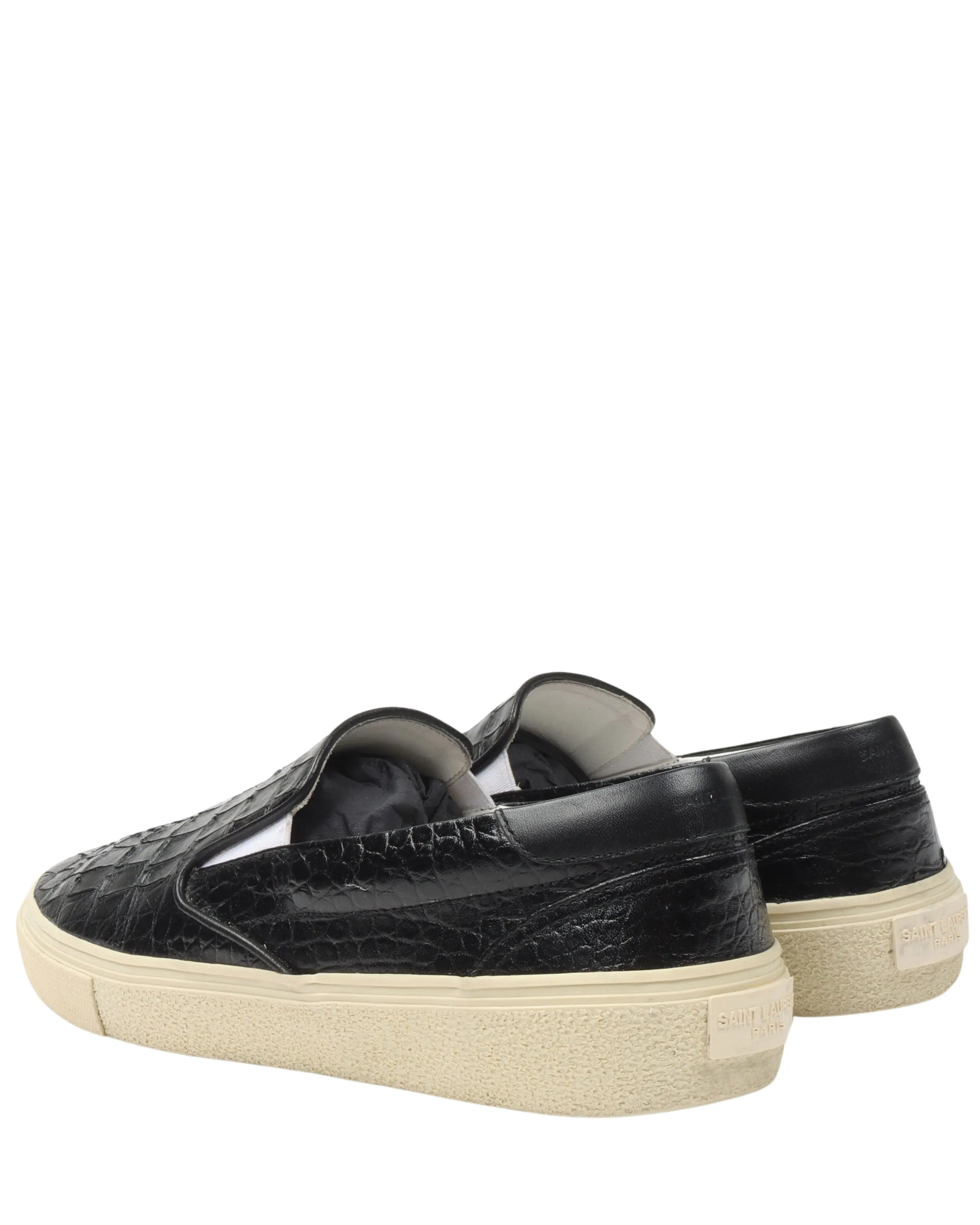 Crocodile Slip on Sneaker
