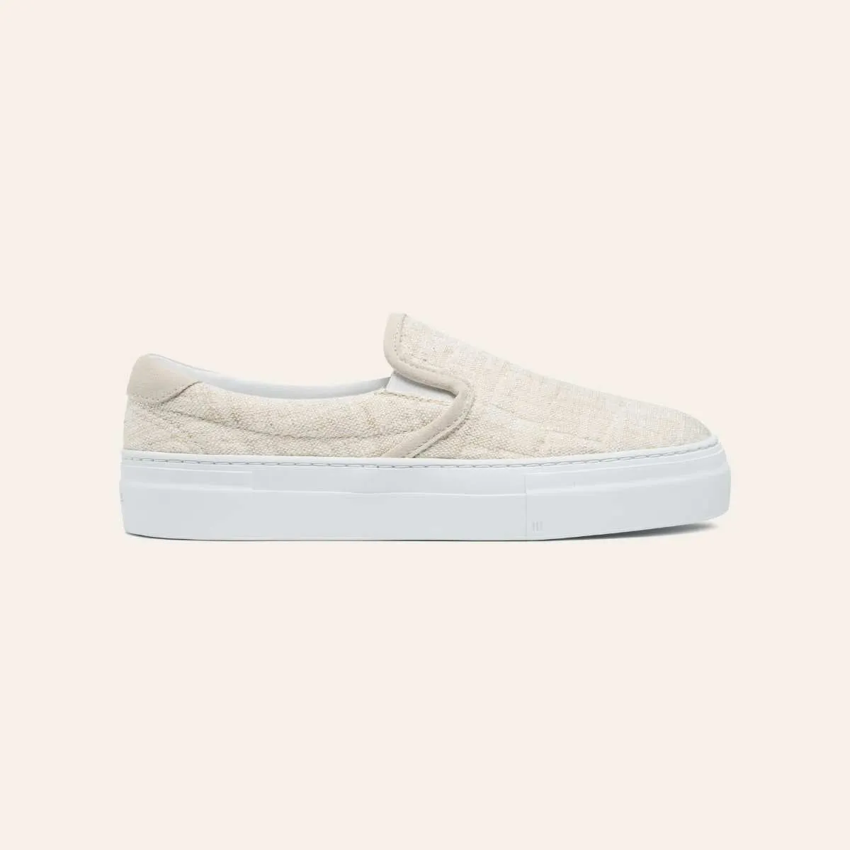 Diemme Garda Platform Natural Linen Fabric W