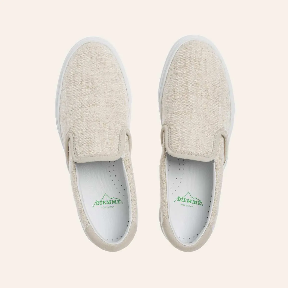Diemme Garda Platform Natural Linen Fabric W