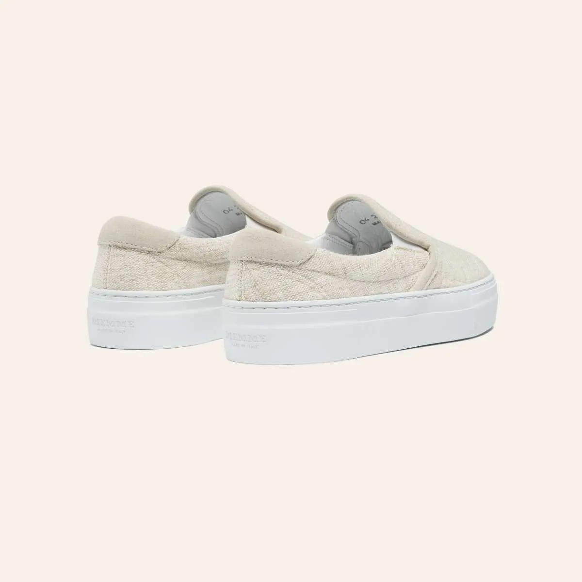 Diemme Garda Platform Natural Linen Fabric W