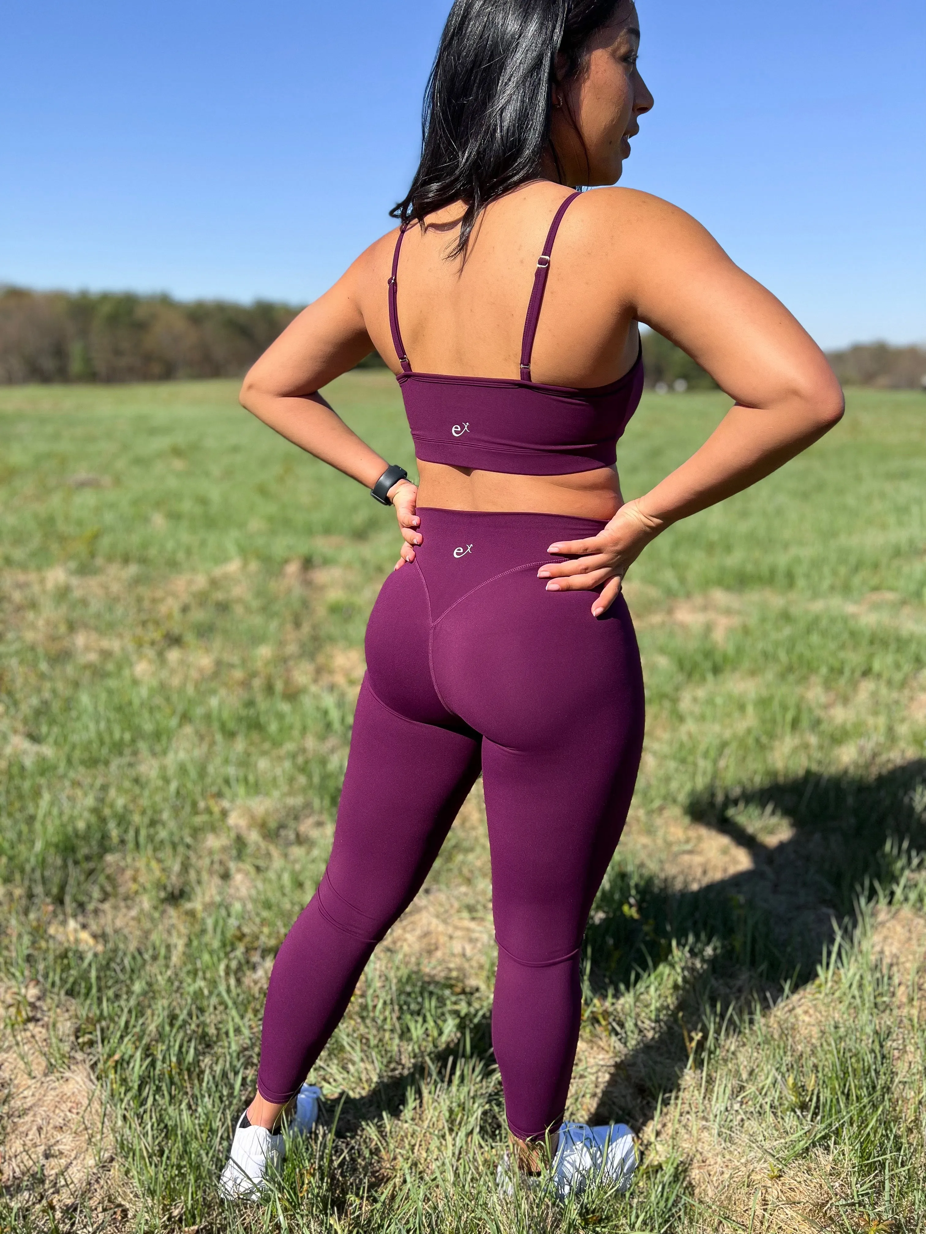 Everyday Legging- Wine
