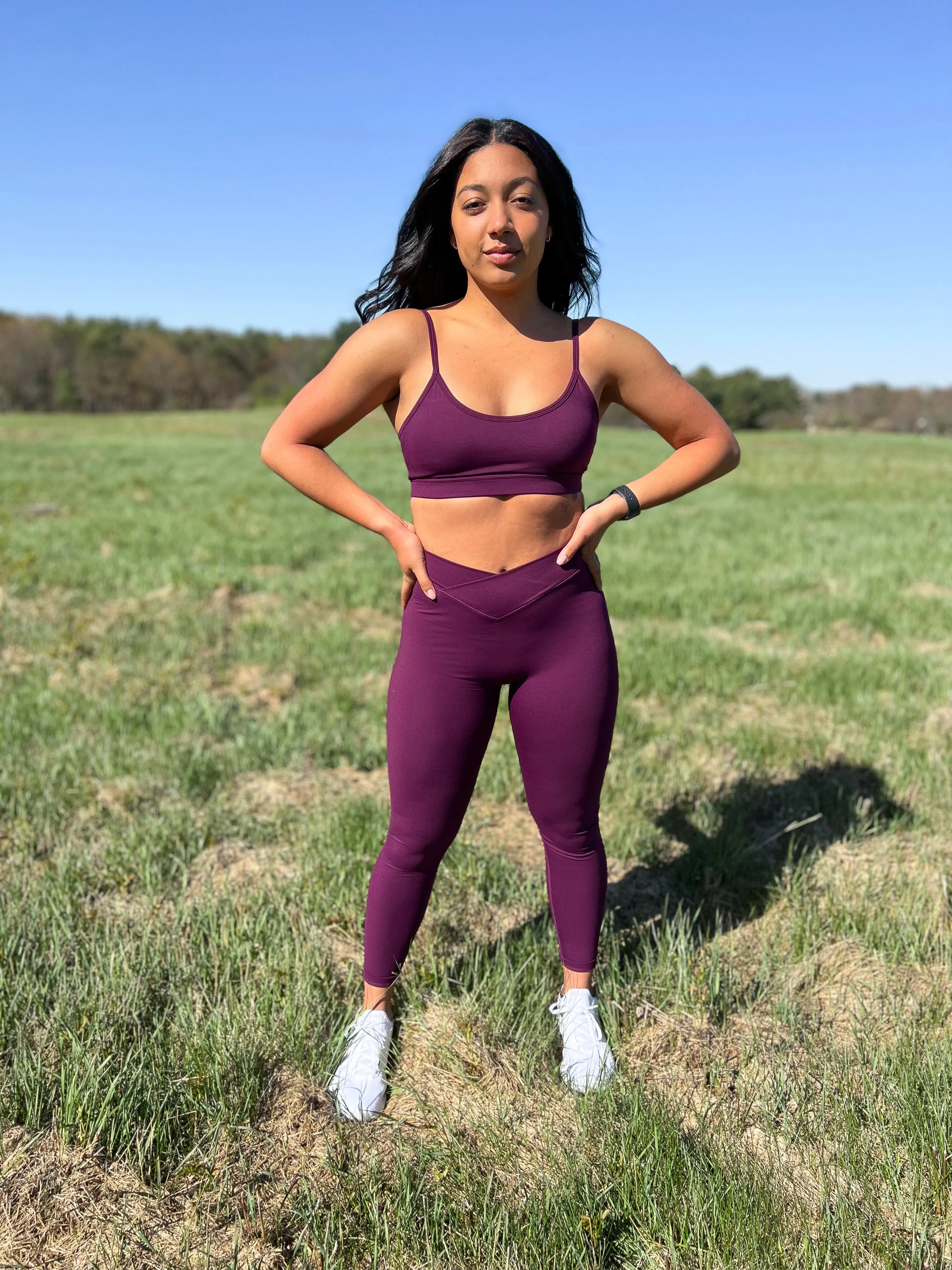 Everyday Legging- Wine