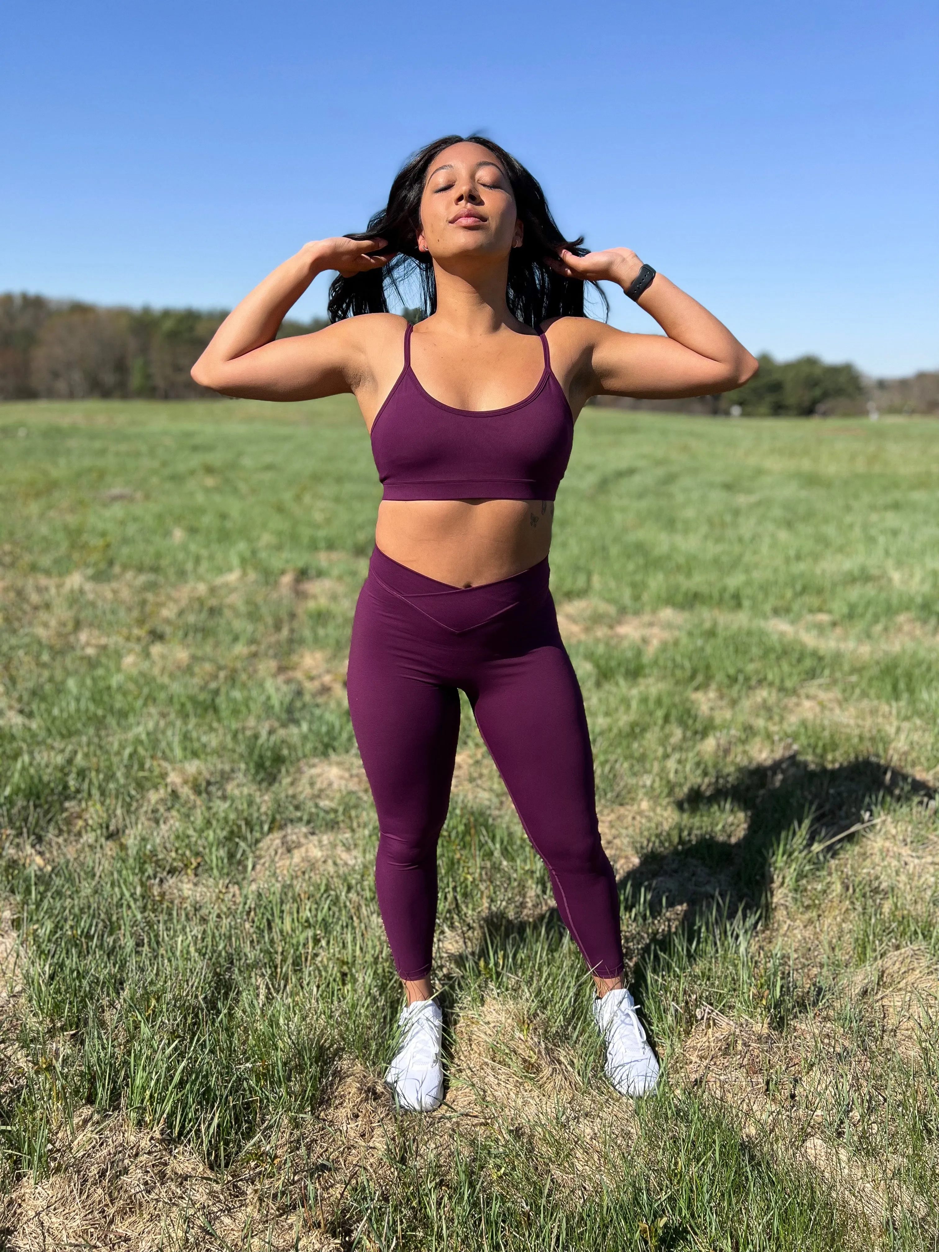 Everyday Legging- Wine