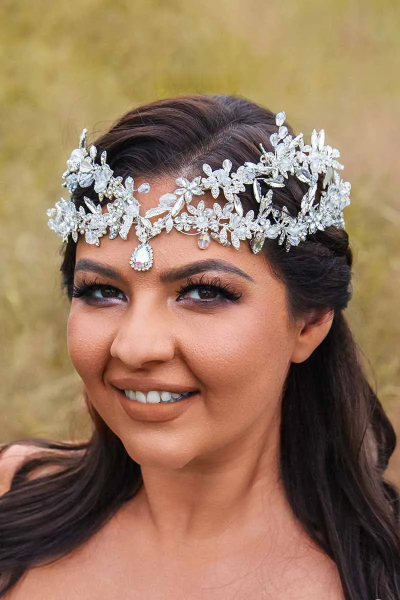 Everyone's favorite💞! Silver Queen Crown Crystal Rhinestone