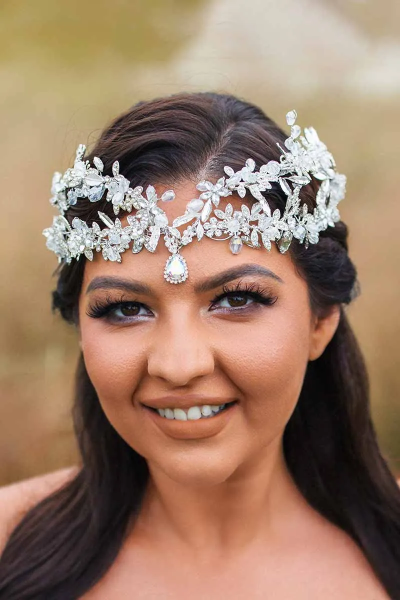 Everyone's favorite💞! Silver Queen Crown Crystal Rhinestone