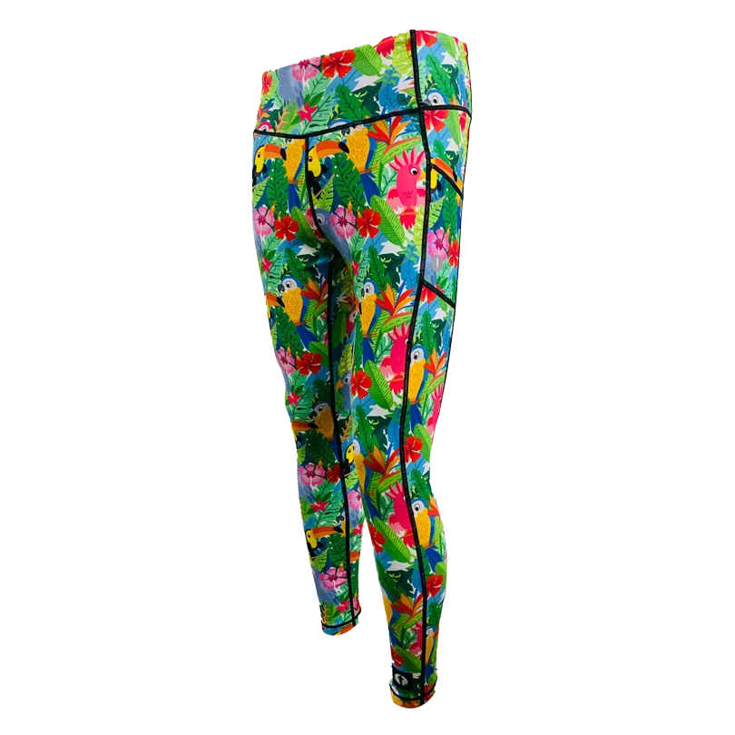 High Waist Full Length - Fowl Play