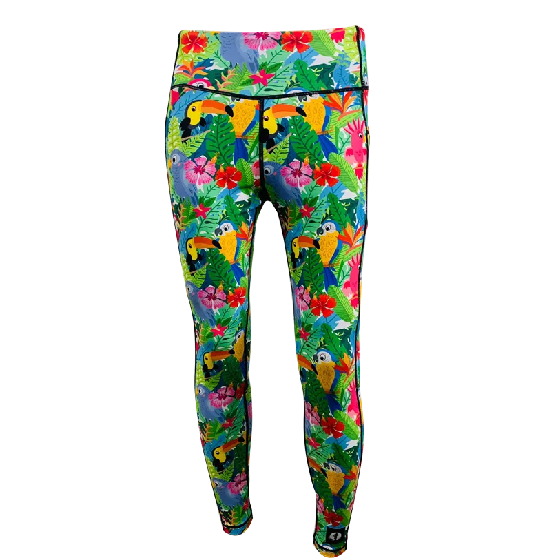 High Waist Full Length - Fowl Play