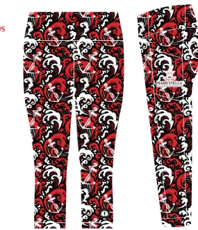 High Waist Funky 3/4 Leggings - Maris Stella