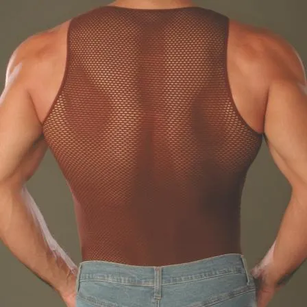 Jocko Mesh Mens Tank Top - Bobby's - White -  Closeout