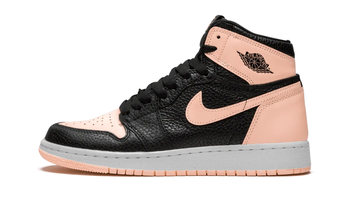 JORDAN 1 HIGH BLACK CRIMSON TINT GS
