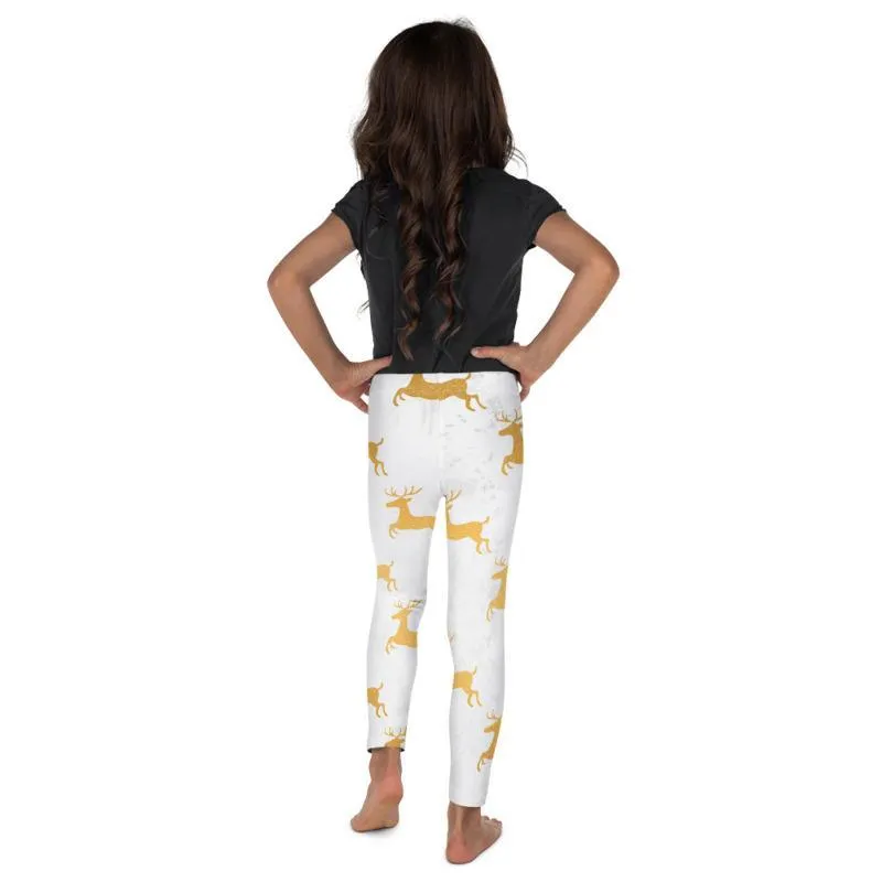 Kids Reindeer Leggings