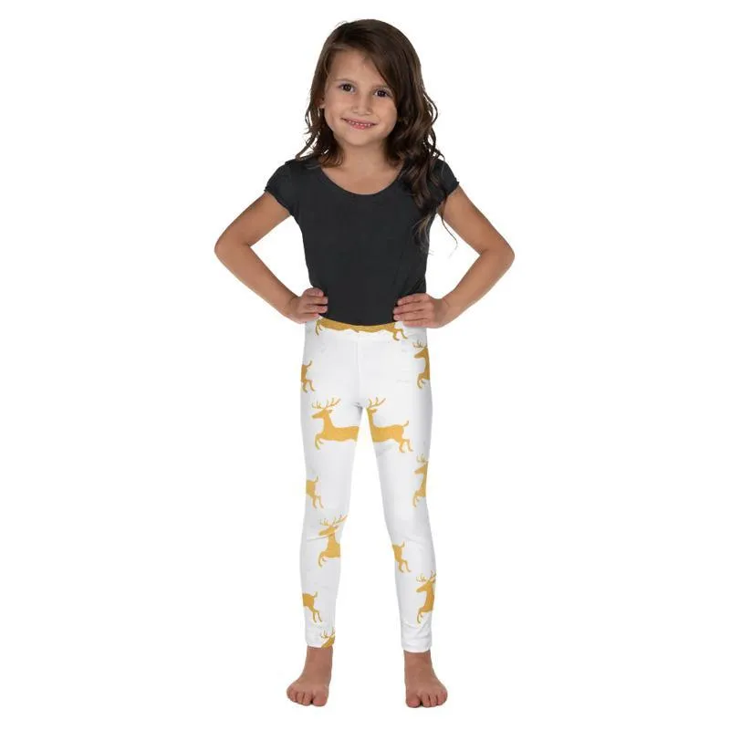 Kids Reindeer Leggings
