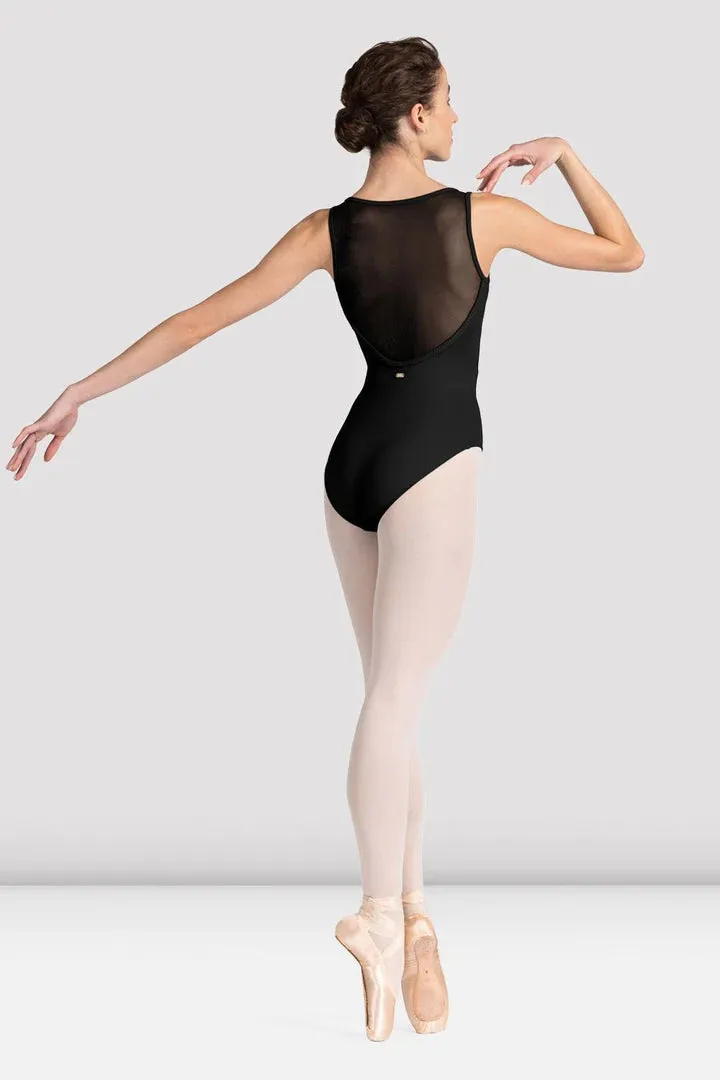 Ladies Mirella Miami Tank Black Leotard