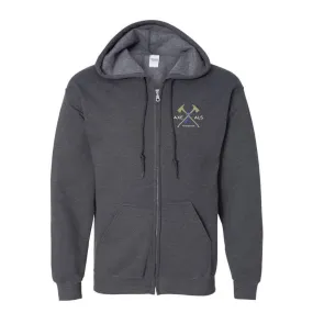 Logo Zip Up Hoodie