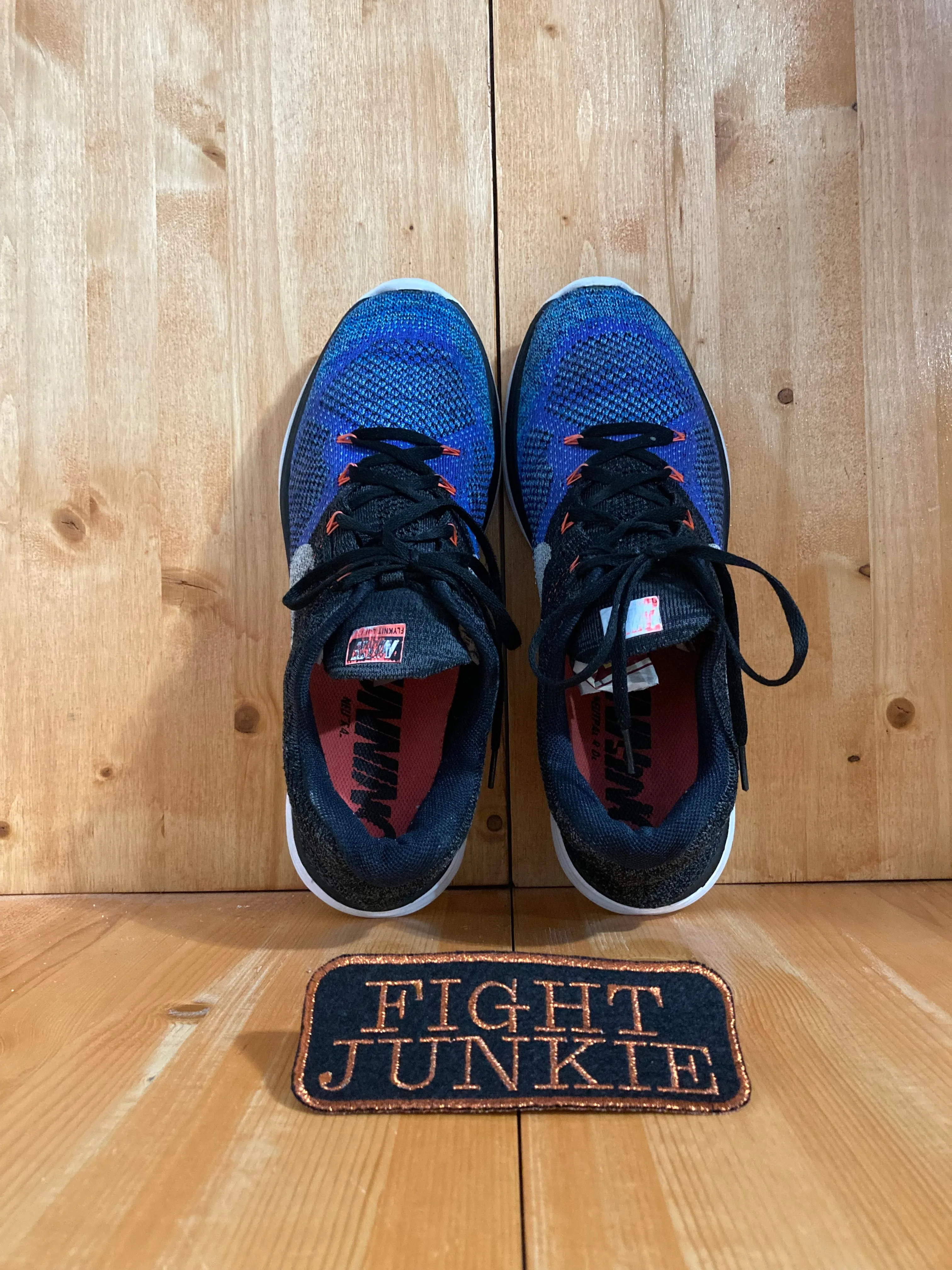 NIKE FLYKNIT LUNARLON 3 Mens Size 14 Running Training Shoes Sneakers 698181-005