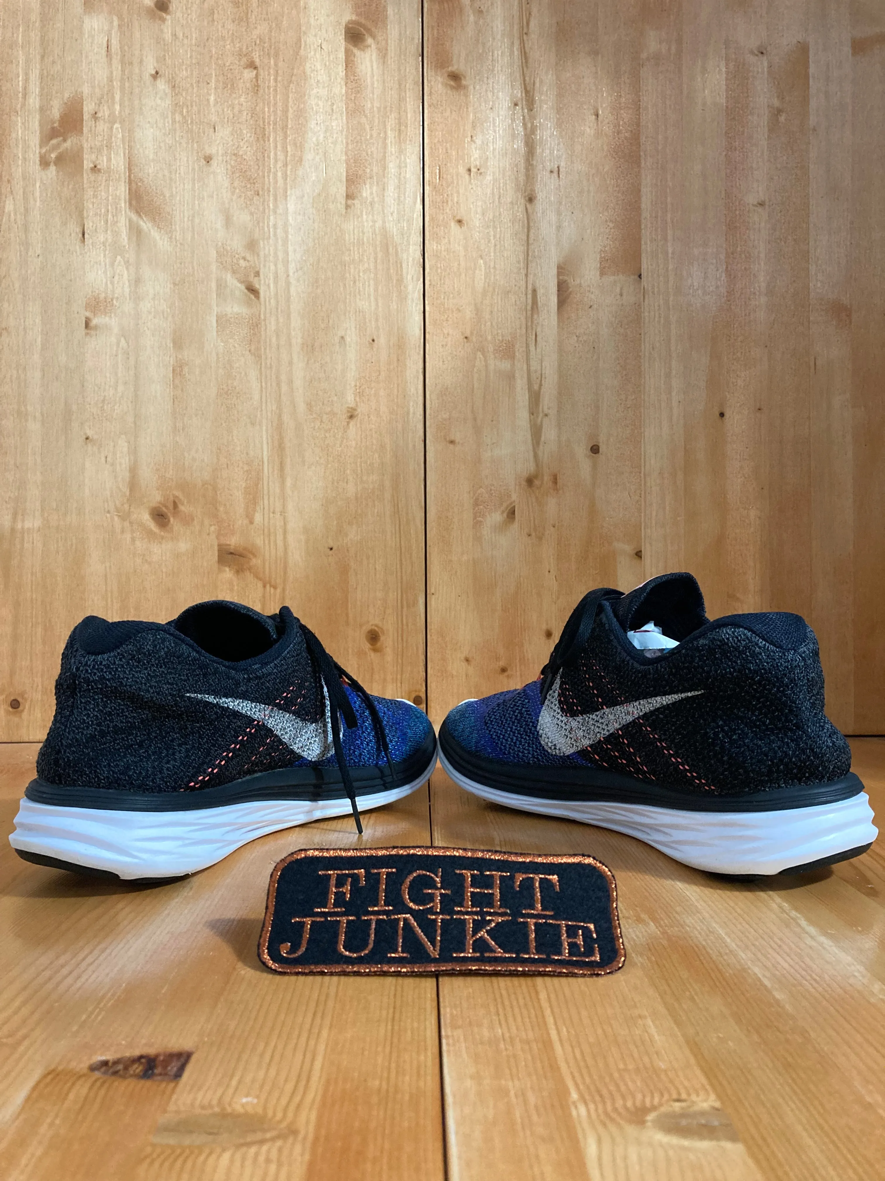 NIKE FLYKNIT LUNARLON 3 Mens Size 14 Running Training Shoes Sneakers 698181-005