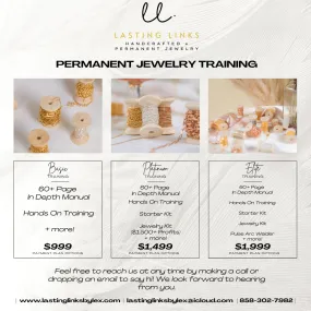 Permanent Jewelry Training