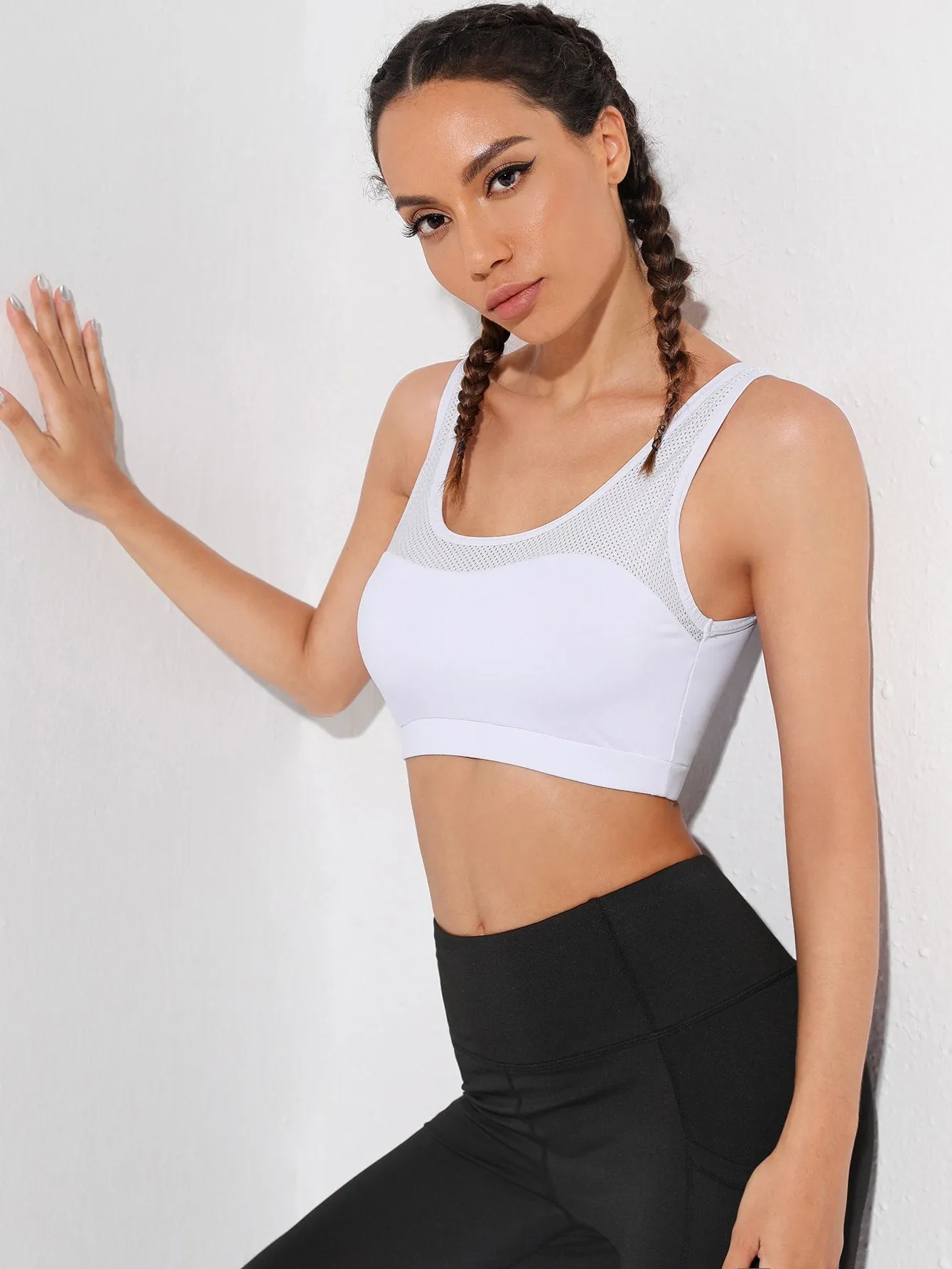 Plain Women Sports Bras