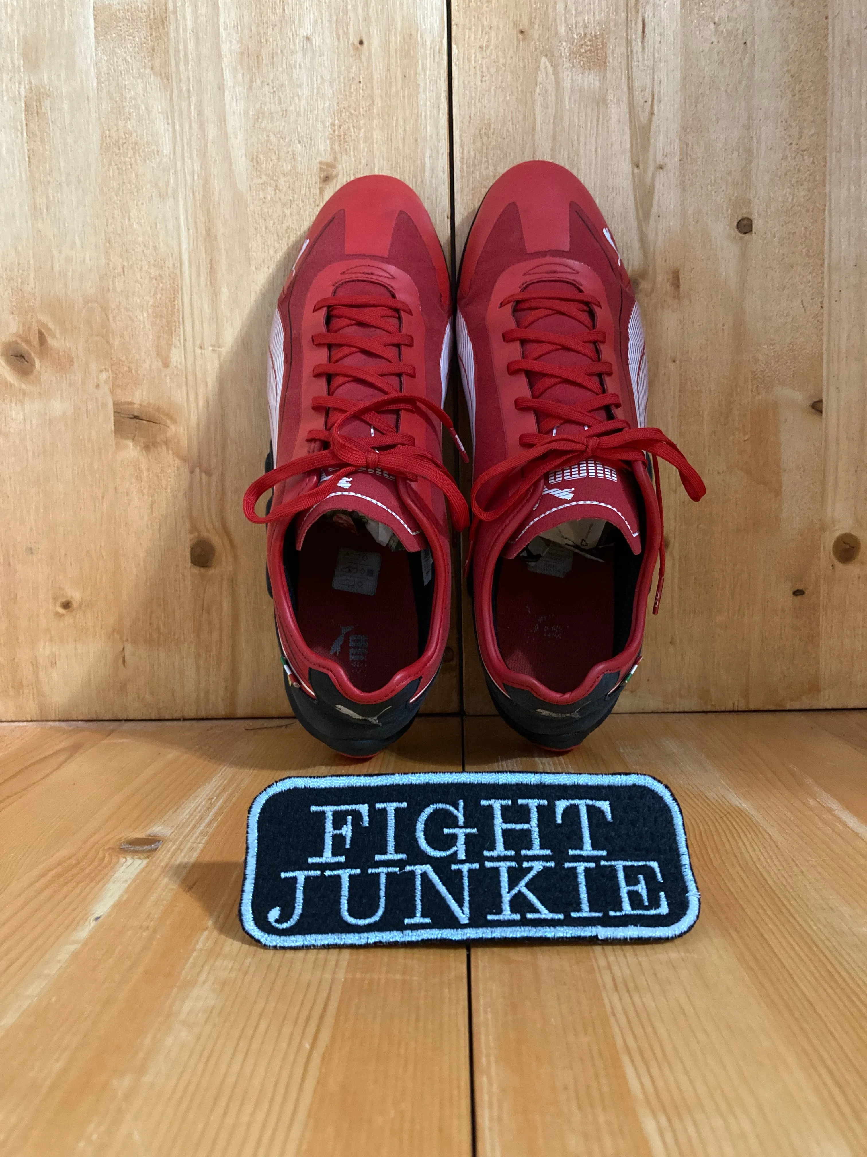 PUMA FERRARI SPEEDCAT SUPER LITE Men Size 11 Running Training Shoes Sneakers Red 304377-01