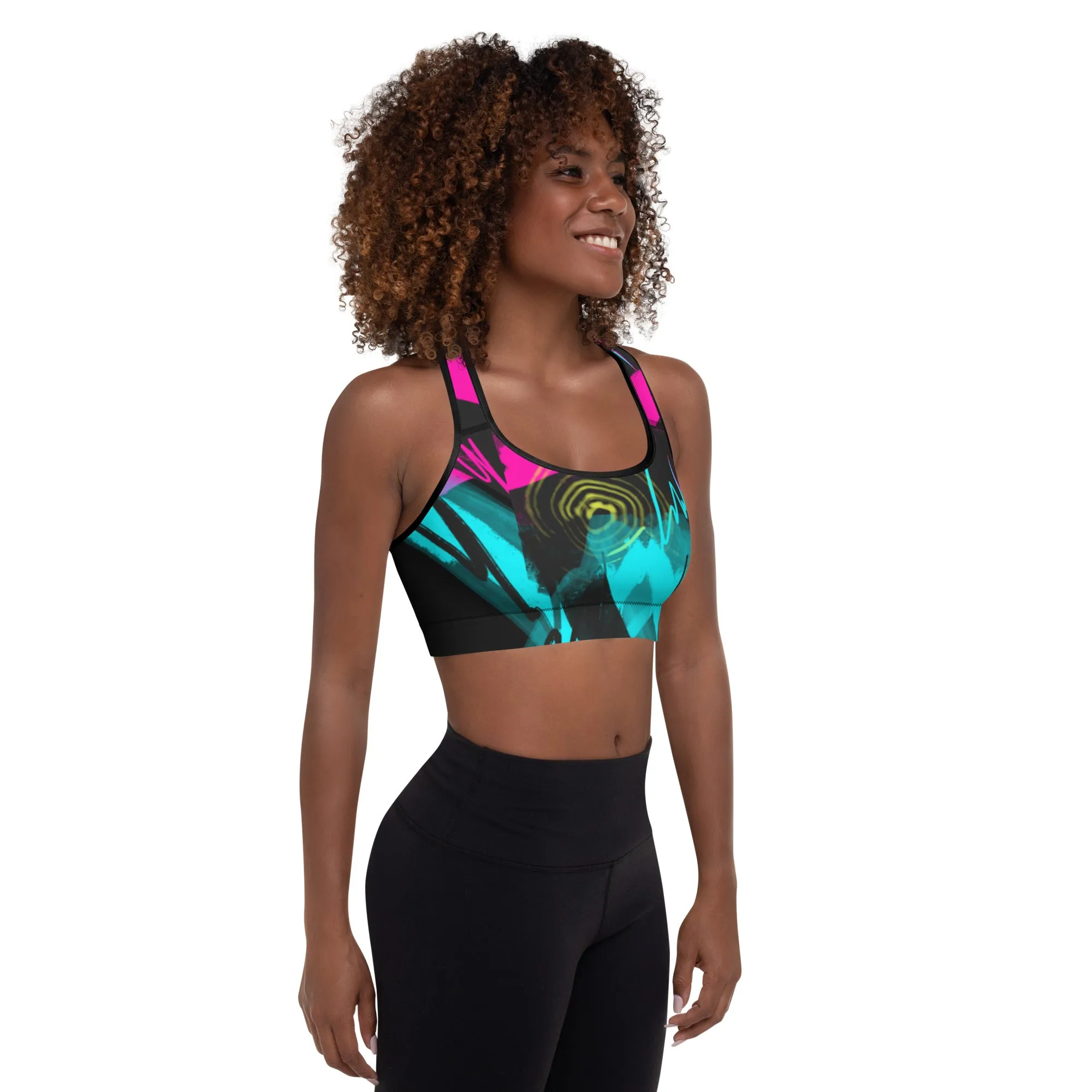 "Power" Padded Sports Bra