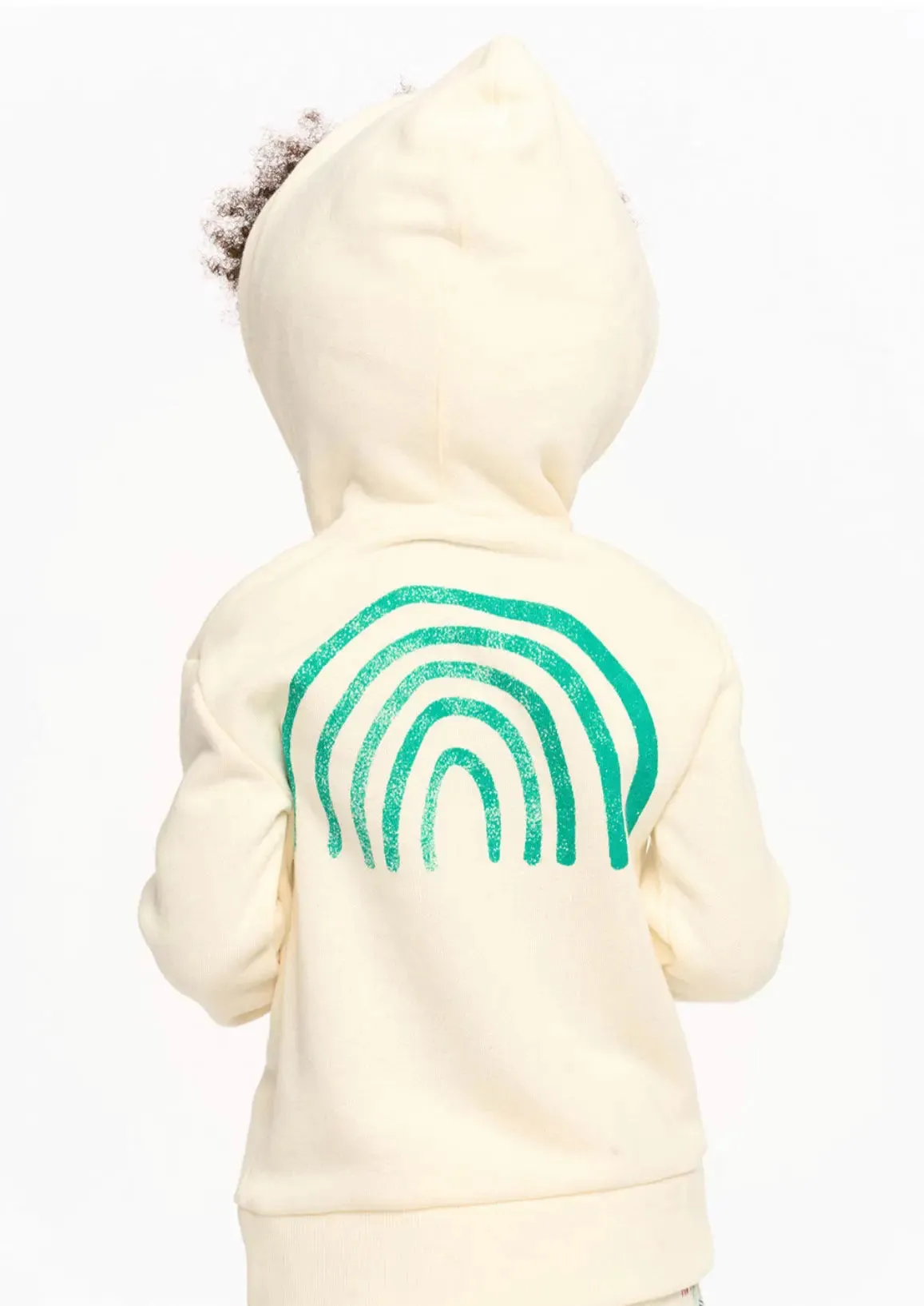Rainbow Zip Up Hoodie