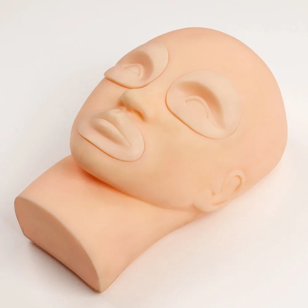 Removable Silicone Mannequin Training Head Model
