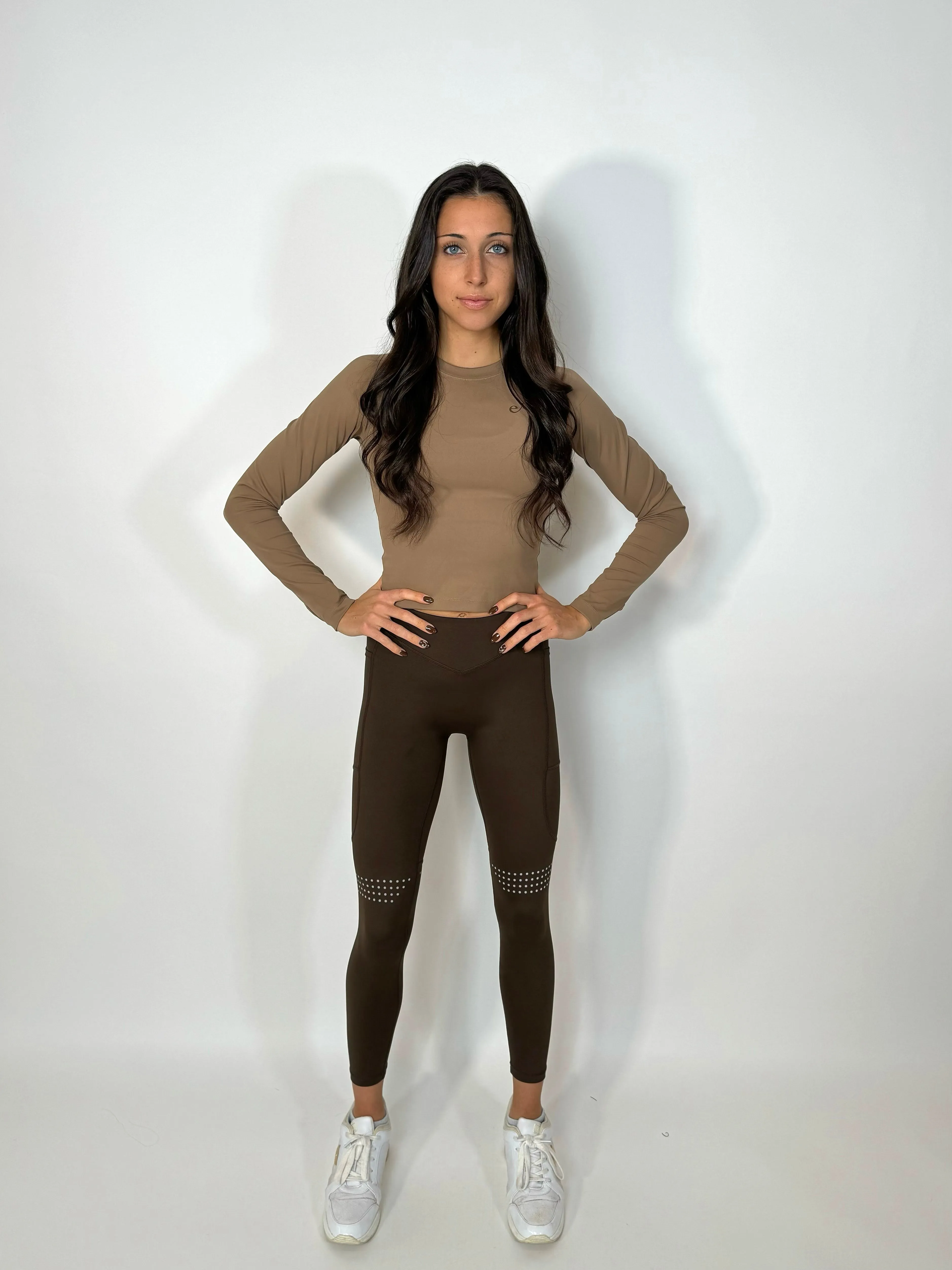 Runners Legging- Dark Chocolate