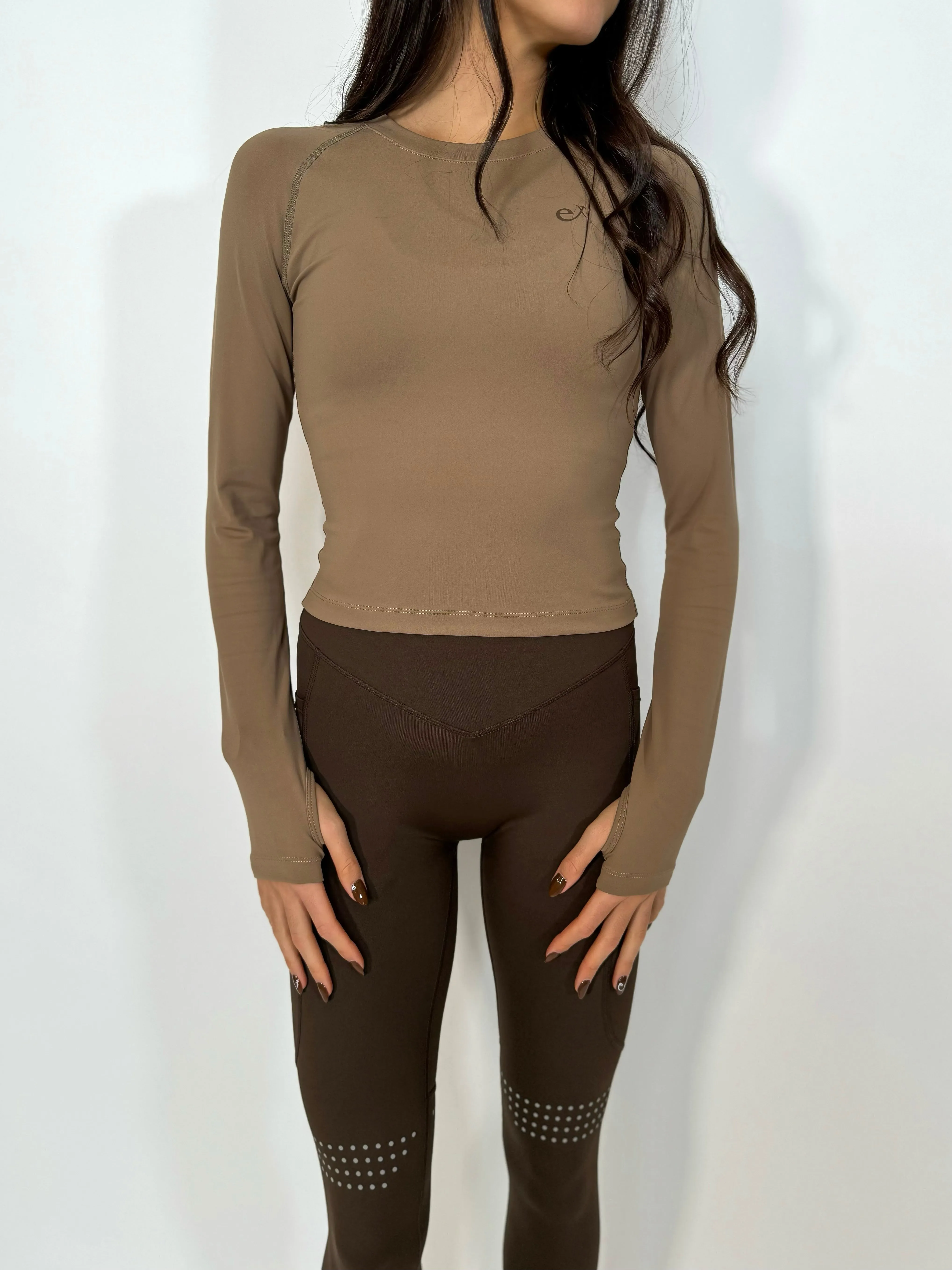 Runners Legging- Dark Chocolate