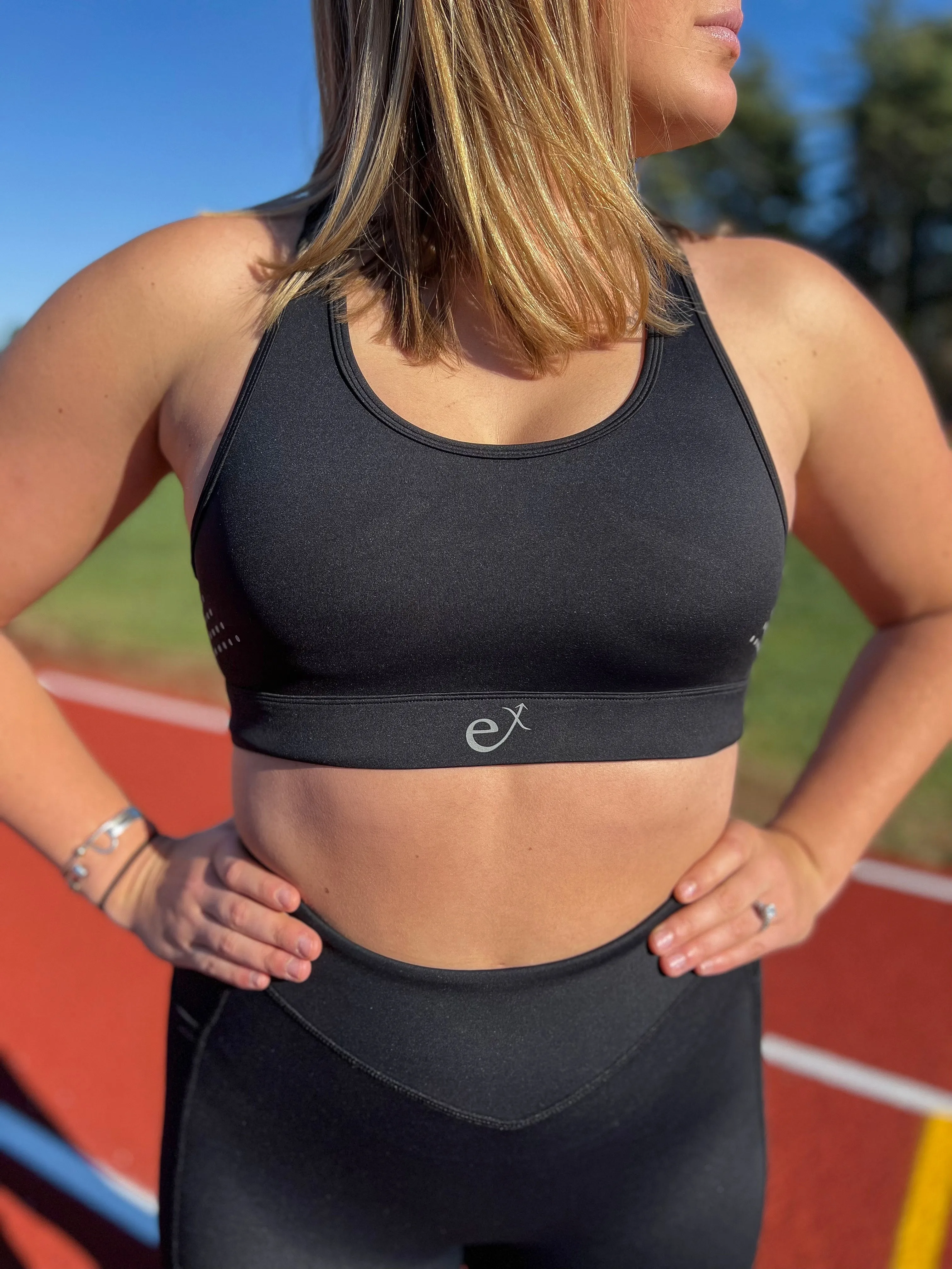 Runners Sports Bra 2.0 - Midnight Black
