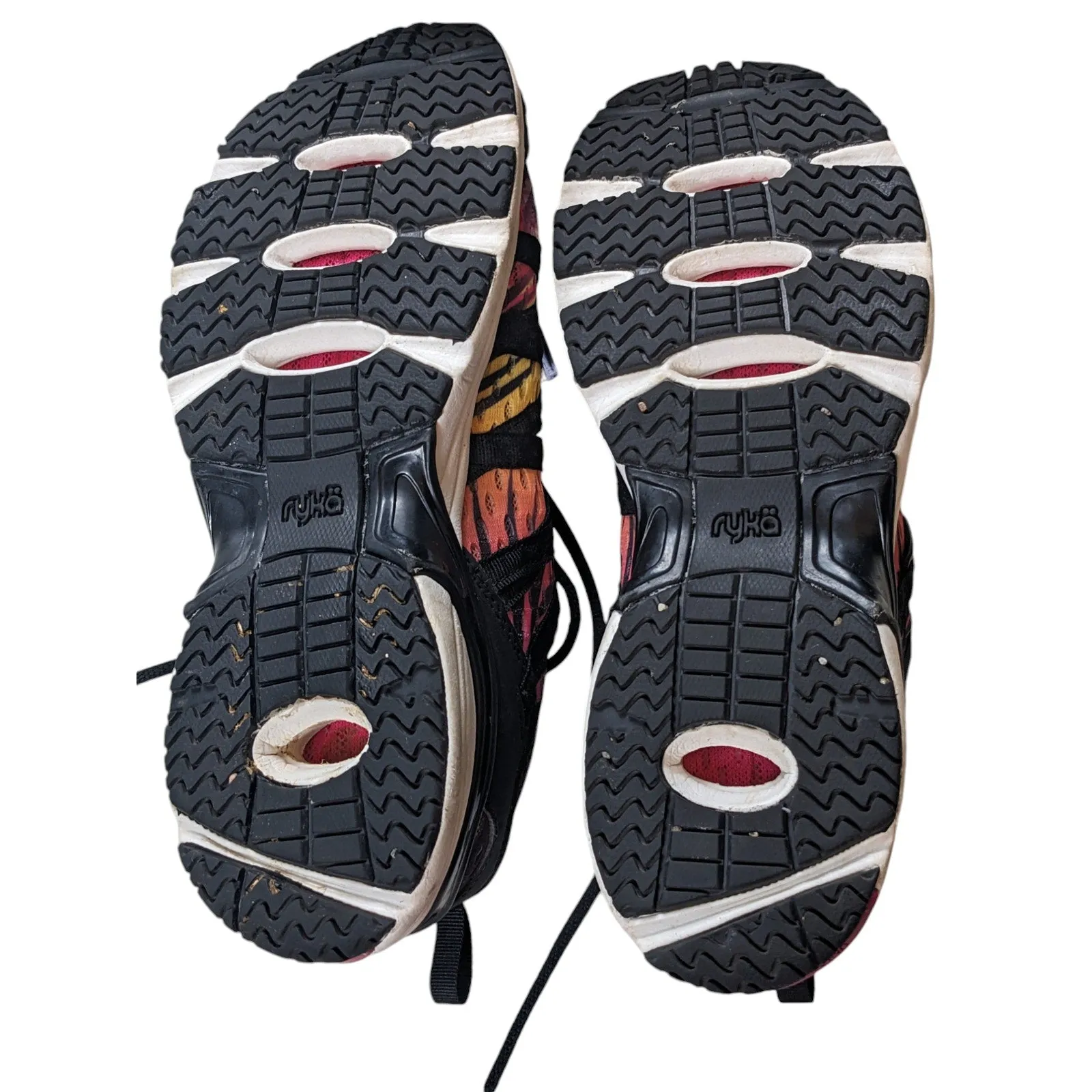 Ryka Shoes Hydro Sport Women 8.5M Black Pink Athletic Water Training Gym Sneaker