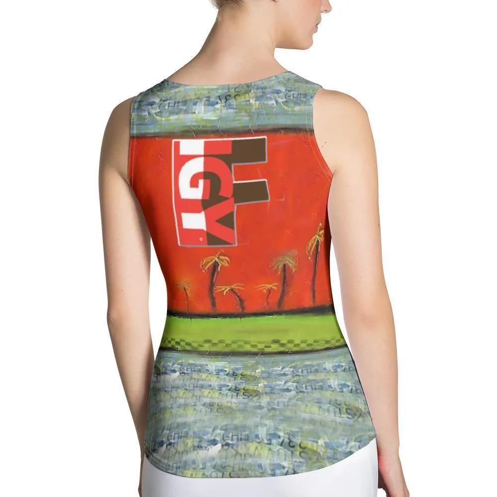 Sunset on the Island Tank Top