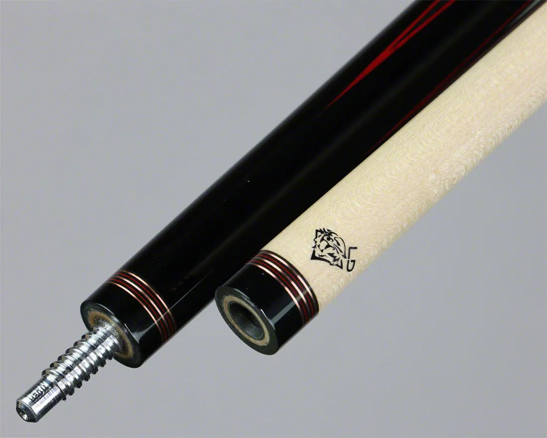 Tiger HD-1R Red High Performance Series Cue - HD-1R