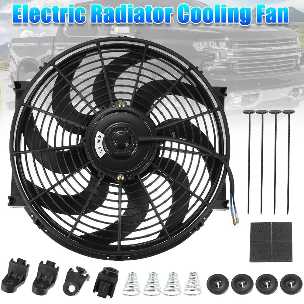 Universal Electric Car Radiator Cooling Fan High Performance 12V