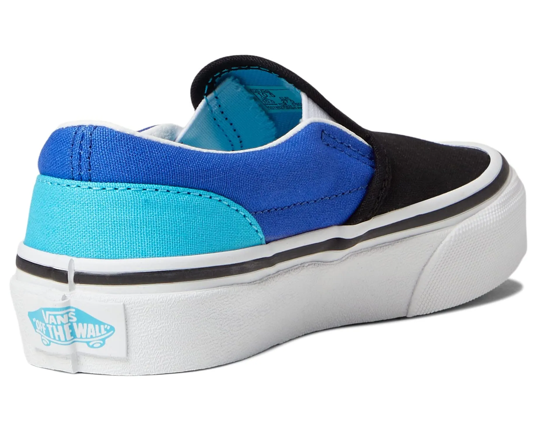 Vans Classic Color Block Slip On | black/blue