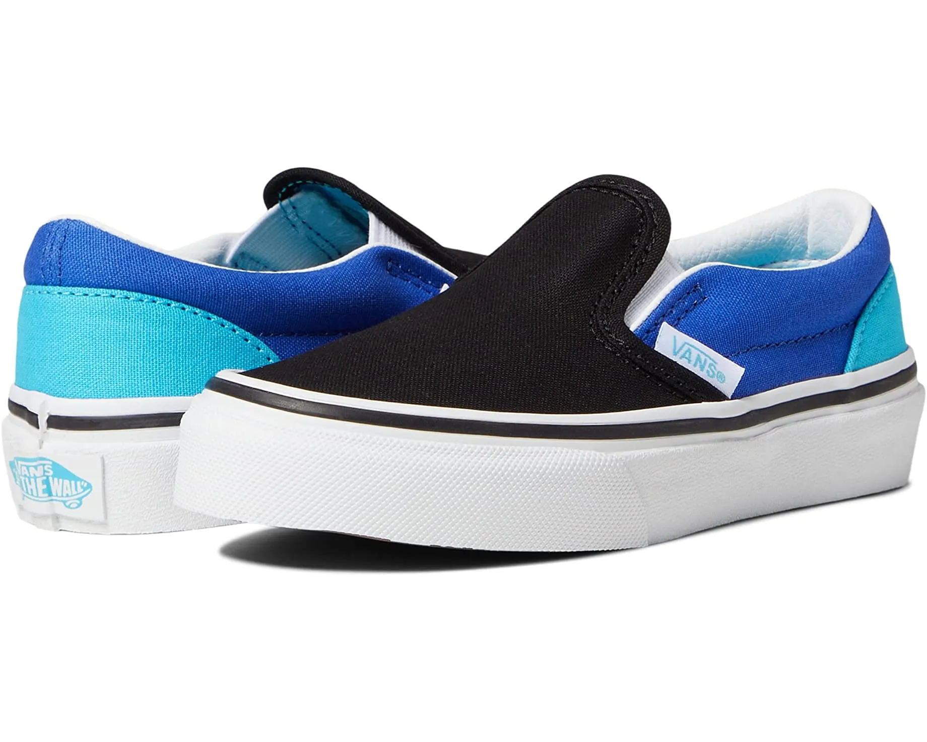 Vans Classic Color Block Slip On | black/blue