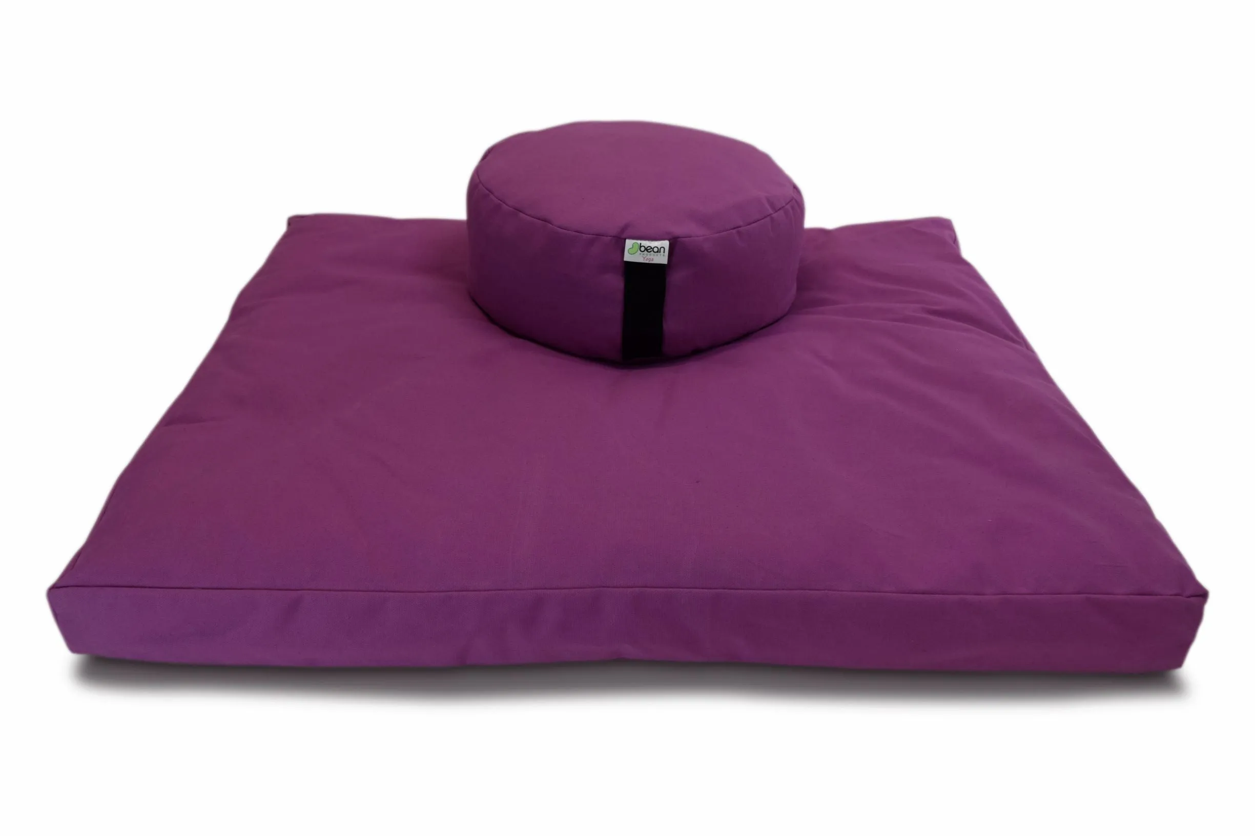 Zafu and Zabuton Meditation Cushion Set - Cotton ..Made in USA